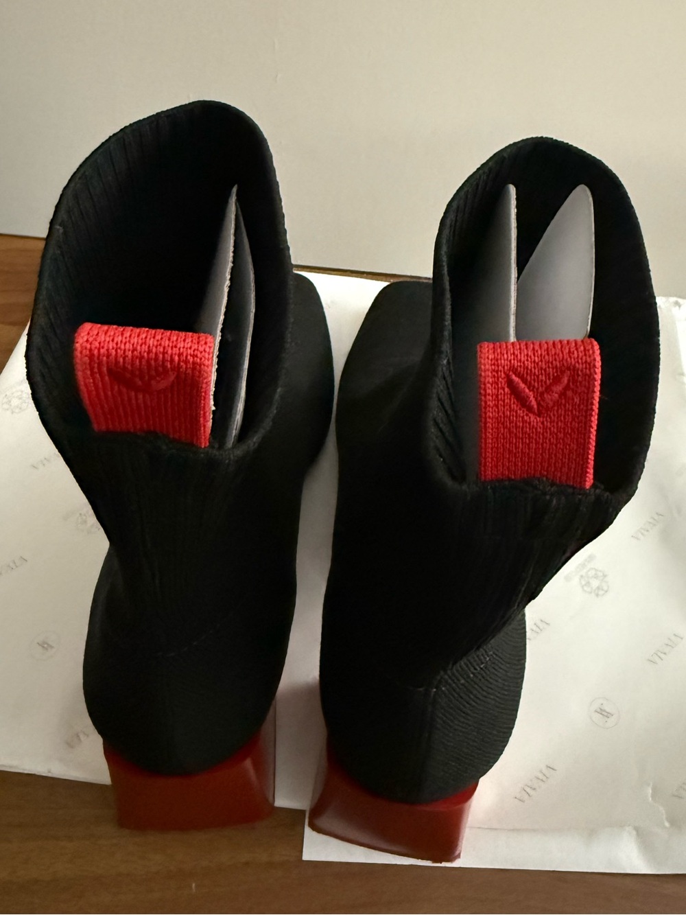 Vivaia Square-Toe Water-Repellent Block Heeled Boots (Regina Pro) - Picture 10 of 12